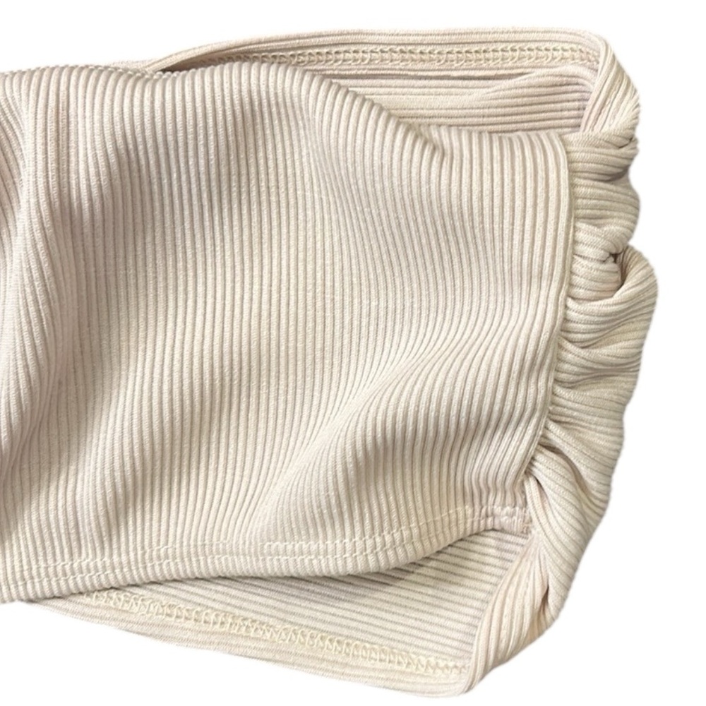 Kimberly Taylor Cabana Bandeau Bralette in Stone Resort Ware Size Large NWT - Picture 11 of 11